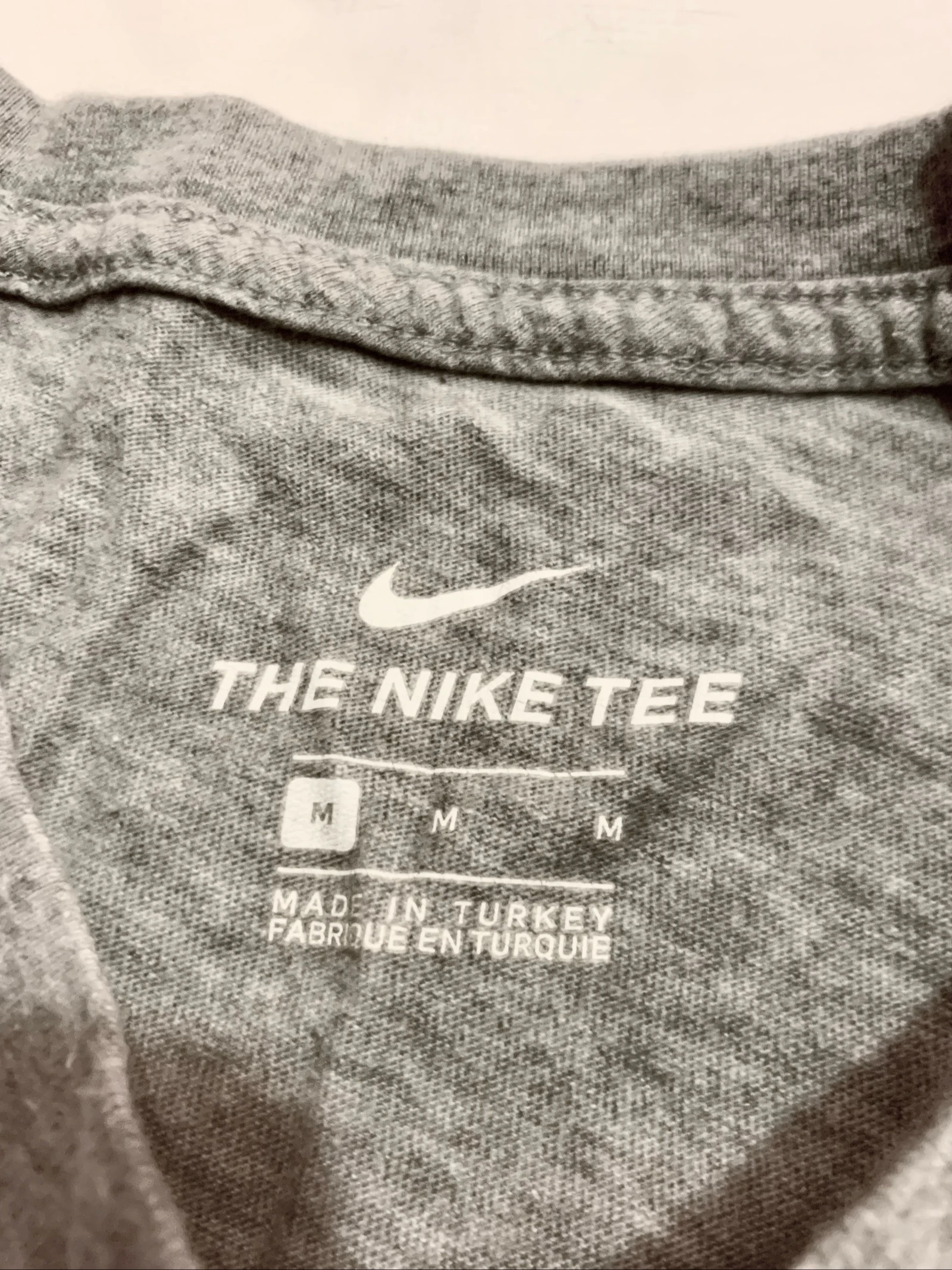 Nike Original Grey Retro T-Shirt Size M – photo 3